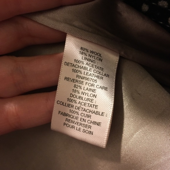 Rebecca Taylor wool/shearling jacket - Picture 4 of 5